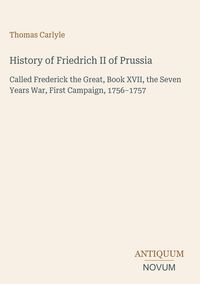 Produktbild: History of Friedrich II of Prussia