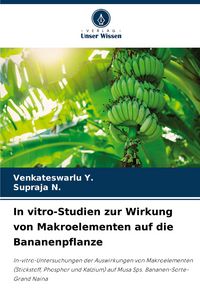 Produktbild: In vitro-Studien zur Wirkung von Makroelementen auf die Bananenpflanze