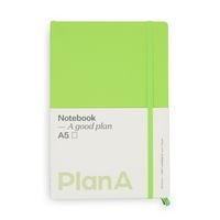 Produktbild Notizbuch A5 Softcover Kiwi Green Blanko, 128 Seiten