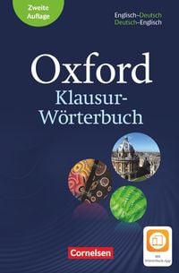 Bild vom Artikel Oxford Klausur-Wörterbuch - Ausgabe 2018. B1-C1 - Englisch-Deutsch/Deutsch-Englisch vom Autor 