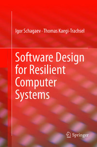 Produktbild: Software Design for Resilient Computer Systems