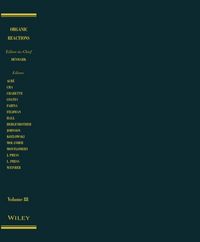 Produktbild: Organic Reactions, Volume 88