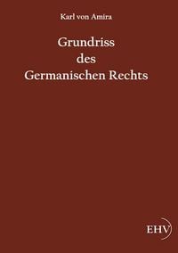 Produktbild: Grundriss des Germanischen Rechts