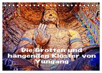 Produktbild: Die Grotten und h&auml;ngenden Kl&ouml;ster von Yungang (Tischkalender 2026 DIN A5 quer), CALVENDO Monatskalender