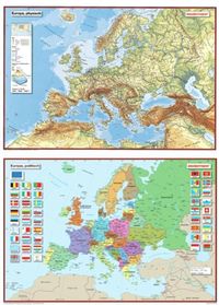 Bild vom Artikel Posterkarten Geographie: Posterkartenset Europa vom Autor 