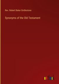 Produktbild: Synonyms of the Old Testament