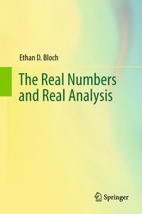 Produktbild: The Real Numbers and Real Analysis