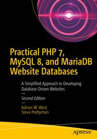 Produktbild: Practical PHP 7, MySQL 8, and MariaDB Website Databases