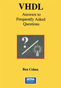 Produktbild: VHDL Answers to Frequently Asked Questions