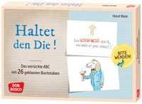 Produktbild: Haltet den Die ! Das verr&uuml;ckte ABC mit 26 geklauten Buchstaben