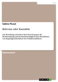 Produktbild: Relevanz oder Kausalit&auml;t