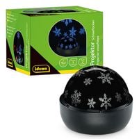 Produktbild: Idena LED Projektor Schneeflocken 16,2x16,2x13cm