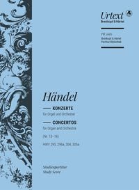 Bild vom Artikel Händel, G: Konzerte für Orgel und Orchester Nr. 13-16 vom Autor Georg Friedrich Händel