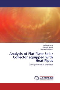 Produktbild: Analysis of Flat Plate Solar Collector equipped with Heat Pipes