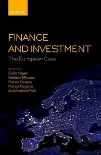 Produktbild: Finance and Investment: The European Case