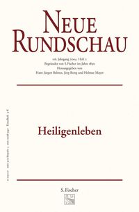 Produktbild: Neue Rundschau 2005/4