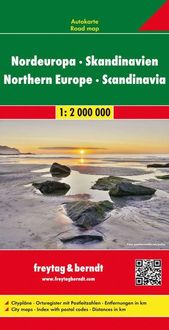 Nordeuropa Skandinavien 1 : 2 000 000. Autokarte Freytag-Berndt und Artaria KG