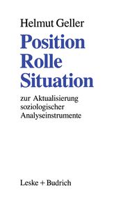 Produktbild: Position &mdash; Rolle &mdash; Situation
