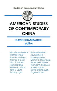 Produktbild: American Studies of Contemporary China