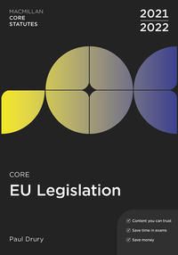 Produktbild: Core EU Legislation 2021-22