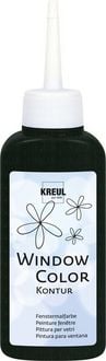 Produktbild: KREUL Window Color Konturenfarbe Schwarz 80 ml