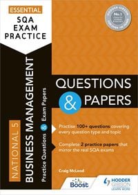 Produktbild: Essential SQA Exam Practice: National 5 Business Management Questions and Papers