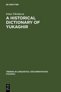 Produktbild: A Historical Dictionary of Yukaghir