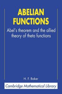 Produktbild: Abelian Functions
