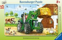 Bild vom Artikel Traktor auf dem Bauernhof, Rahmenpuzzle (Ravensburger 06044) vom Autor 