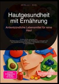Produktbild: Hautgesundheit mit Ern&auml;hrung: Antientz&uuml;ndliche Lebensmittel f&uuml;r reine Haut