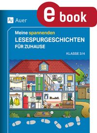 Produktbild: Meine spannenden Lesespurgeschichten f&uuml;r Zuhause