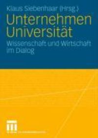 Produktbild: Unternehmen Universit&auml;t