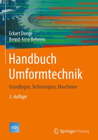 Produktbild: Handbuch Umformtechnik