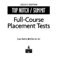 Produktbild: Top Notch Placement Test (ECD Version)