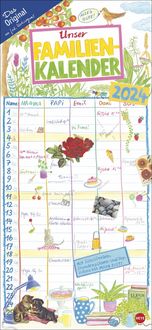 Bild vom Artikel Gabi Kohwagner Unser Familienkalender 2024. Liebevoll illustrierter Kalender für Familien mit handschriftlichen Details. Wandkalender 2024 mit 5 Spal vom Autor Gabi Kohwagner