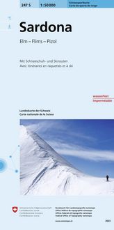 Produktbild: 247S Sardona Schneesportkarte