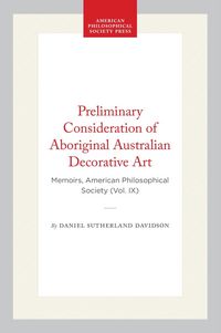 Produktbild: Preliminary Consideration of Aboriginal Australian Decorative Art