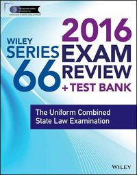 Produktbild: Wiley Series 66 Exam Review 2016 + Test Bank