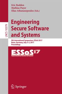 Bild vom Artikel Engineering Secure Software and Systems vom Autor Eric Bodden