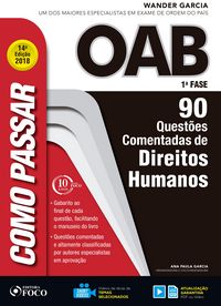 Produktbild: Como passar na OAB 1&ordf; Fase: direitos humanos