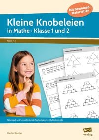 Produktbild: Kleine Knobeleien in Mathe - Klasse 1 und 2