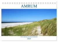 Produktbild: Amrum &ndash; Trauminsel in der Nordsee (Tischkalender 2026 DIN A5 quer), CALVENDO Monatskalender