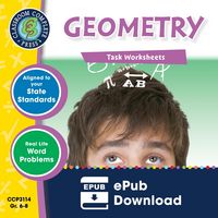Produktbild: Geometry - Task Sheets Gr. 6-8