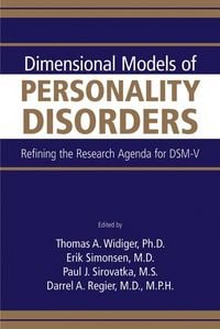 Produktbild: Dimensional Models of Personality Disorders