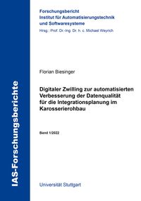 Produktbild: Digitaler Zwilling zur automatisierten Verbesserung der Datenqualit&auml;t f&uuml;r die Integrationsplanung im Karosserierohbau
