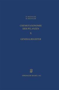 Produktbild: Chemotaxonomie der Pflanzen