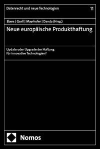 Produktbild: Neue europ&auml;ische Produkthaftung