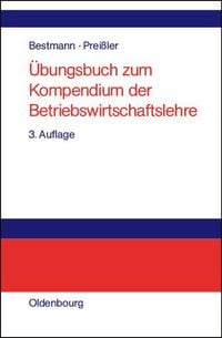 Produktbild: &Uuml;bungsbuch zum Kompendium der Betriebswirtschaftslehre