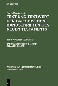 Produktbild: Untersuchungen und Erg&auml;nzungsliste