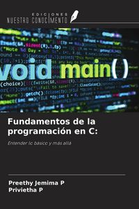 Produktbild: Fundamentos de la programaci&oacute;n en C: